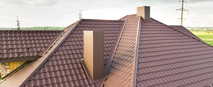 Residential Chimney Flashing Restoration in Amsterdam, NY