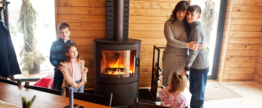 Morso Cast Iron Fireplace Insert Installation in Amsterdam, New York