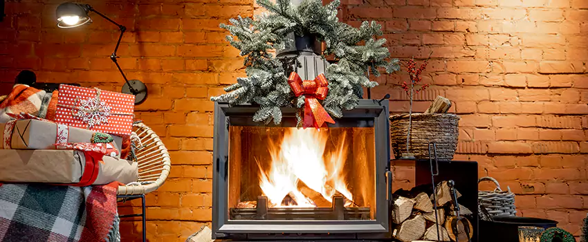 Travis Industries Linear Gas Fireplace Installation in Amsterdam, New York