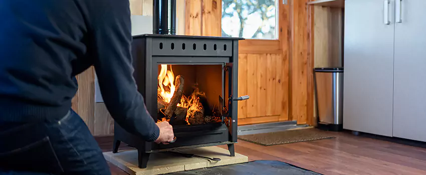 Open Hearth Wood Fireplace Installation in Amsterdam, NY